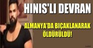 Hınıslı Genç Almanya'da Öldürüldü!!