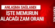 Memurun Maaş Zammı Belli Oldu