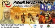  Pasinler Savaşı'na şanlı kutlama