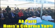 Ak Parti Hınıs'a Çıkarma Yaptı