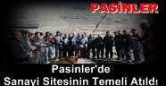 Pasinler'de Sanayi Sitesinin Temeli Atıldı