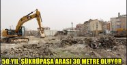 50.Yıl-Şükrüpaşa Arası 30 Metre Oluyor