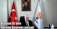 Başkan Öz'den Kurban Bayramı mesajı