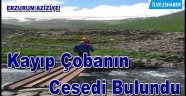 Erzurum'da Kayıp Çobanın Cesedi Bulundu