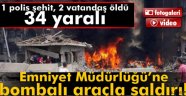 Midyat Emniyet Müdürlüğü'ne bombalı saldırı!