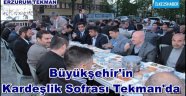 Büyükşehir'in Kardeşlik Sofrası Tekman'da