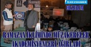 RAMAZAN İKLİMİNDE MÜZAKERELER AKADEMİSYENLERİ AĞIRLADI