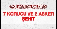 PKK AĞRI'DA SALDIRDI:9 ŞEHİT