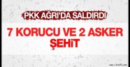 PKK AĞRI'DA SALDIRDI:9 ŞEHİT