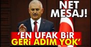 Başbakan Erzurum'dan Net Mesaj Verdi