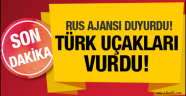 Rus ajansı duyurdu! TSK YPG'yi vuruyor