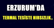 Erzurum'da Termal Tesiste Hırsızlık