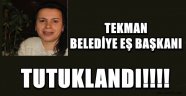 TEKMAN BELEDİYE EŞ BAŞKANI TUTUKLANDI!!