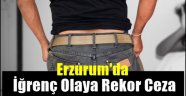 Erzurum'da İğrenç Olaya Rekor Ceza