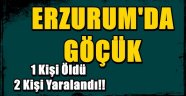 Erzurum'da Göçük