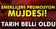 Emeklilere promosyon müjdesi! Tarih belli oldu