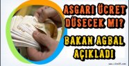 Asgari ücret düşecek mi?