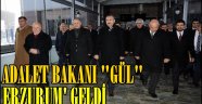 Adalet Bakanı Abdulhamit GÜL Erzurum'a Geldi