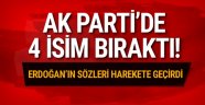 AK Parti'de 4 isim çekilme kararı aldı!