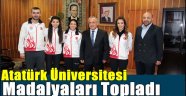 Atatürk Üniversitesi Madalyaları Topladı