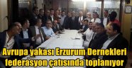 Avrupa yakası Erzurum Dernekleri federasyon çatısında toplanıyor