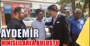 Aydemir Hınıslılarla Buluştu