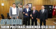 Aydemir Rektör Çomaklı'yı Ziyaret Etti