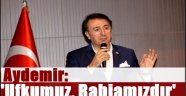 Aydemir: 'Ufkumuz, Rabiamızdır'