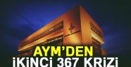 AYM'den ikinci 367 krizi