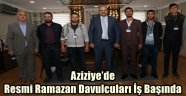 Aziziye'de Resmi Ramazan Davulcuları İş Başında