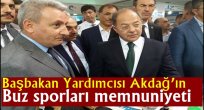 Başbakan Yardımcısı Akdağ'ın buz sporları memnuniyeti