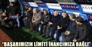 BAŞKAN SEKMEN ERZURUMSPOR'U MOTİVE EDİYOR