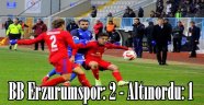 BB Erzurumspor: 2 - Altınordu: 1