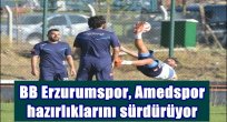 BB Erzurumspor, Amedspor  hazırlıklarını sürdürüyor
