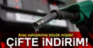 Benzin ve motorine büyük indirim