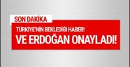 Cumhurbaşkanı Erdoğan referandumu onayladı!