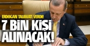 Erdoğan talimat verdi! 7 bin bekçi alınacak...