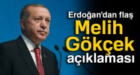  Erdoğan'dan Melih Gökçek açıklaması