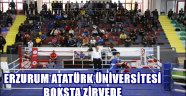 ERZURUM ATATÜRK ÜNİVERSİTESİ BOKSTA ZİRVEDE