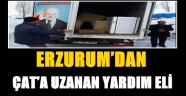 ERZURUM'DAN ÇAT'A UZANAN YARDIM ELİ