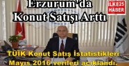 Erzurum'da Konut Satışı Arttı