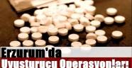 Erzurum'da Uyuşturucu Operasyonları