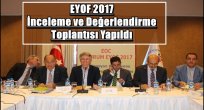 EYOF 2017 İnceleme ve Değerlendirme Toplantısı Yapıldı