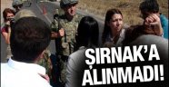 Figen Yüksekdağ Şırnak'a Alınmadı