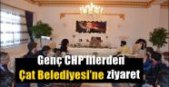 Genç CHP'lilerden Çat Belediyesi'ne ziyaret