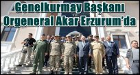 Genelkurmay Başkanı Orgeneral Akar Erzurum'da