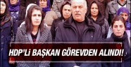 HDP'li Belediye Başkanı görevden uzaklaştırıldı