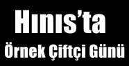 Hınıs'ta Örnek Çiftçi Günü