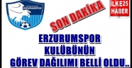 İşte B.B Erzurumsporûn  Yeni Yönetiminin Görev Dağılımı