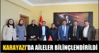 Karayazı'da aileler bilinçlendirildi